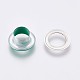 Iron Grommet Eyelet Findings&nbsp;IFIN-WH0023-C06-2