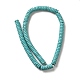 Synthetic Turquoise Dyed Beads Strands&nbsp;G-E594-21B-2