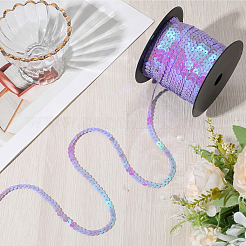 1Roll Plastic Paillette/Sequins Chain Rolls&nbsp;FIND-CY0001-14C