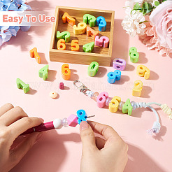 20Pcs 10 Styles UV Plating Opaque Acrylic Beads&nbsp;SACR-TA0001-76