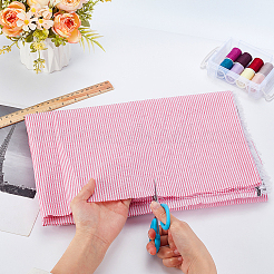 1Pc Polyester Stripe Fabric&nbsp;DIY-GA0008-30A