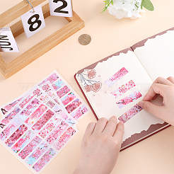 6 Sets 2 Styles Rectangle Paper Self Adhesive Category Labels Stickers&nbsp;DIY-GF0008-49