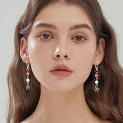 2 Pairs 925 Sterling Silver Hoop Earrings&nbsp;STER-UN0001-53