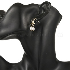 Natural Cultured Freshwater Pearl Dangle Earrings&nbsp;EJEW-JE07383