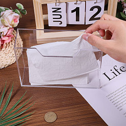 Transparent Acrylic Napkin Holder&nbsp;ODIS-WH0099-82A