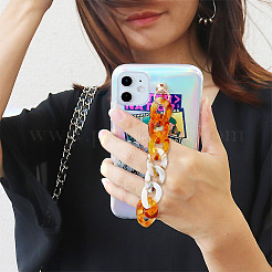 120Pcs 3 Style Acrylic & UV Plating ABS Plastic Linking Rings&nbsp;OACR-FH0001-047