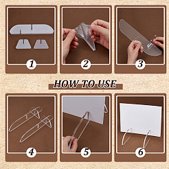 Acrylic Display Stands for Poster Board&nbsp;DIY-WH0750-161