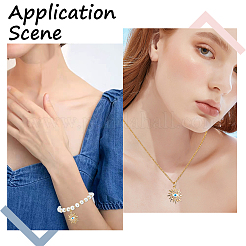 5Pcs Rack Plating Brass Micro Pave Cubic Zirconia Pendants&nbsp;KK-BBC0009-01