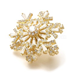 Snowflake Rotatable Brooches for Women&nbsp;JEWB-B023-01G