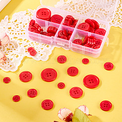 4-Hole Resin Buttons&nbsp;RESI-TA0004-11A-04