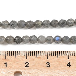 Natural Labradorite Beads Strands&nbsp;G-G213-4mm-03