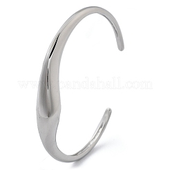 304 Stainless Steel Cuff Bangles for Women&nbsp;BJEW-B108-06P