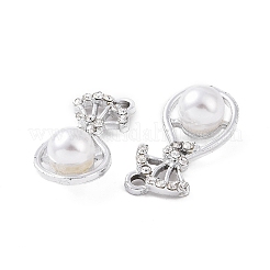 Alloy Rhinestone Pendants&nbsp;ALRI-C008-61P