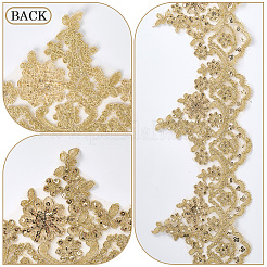 2.6 Yards Flower Lace Trim&nbsp;OCOR-WH20003-16B