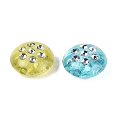 Plastic Flat Round Beads&nbsp;KY-Q002-10