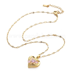304 Stainless Steel Necklaces&nbsp;NJEW-R015-02G