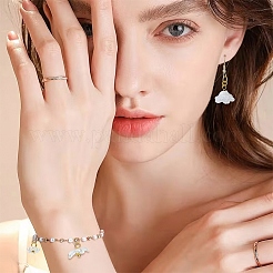 110Pcs 11 Styles Acrylic Charms&nbsp;PALLOY-YW00211