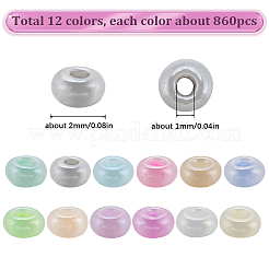 9600Pcs 12 Colors 11/0 Glass Seed Beads&nbsp;SEED-SC0001-22