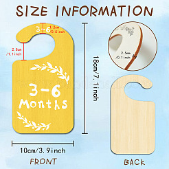 Wooden Baby Closet Divider&nbsp;WOOD-WH20004-002
