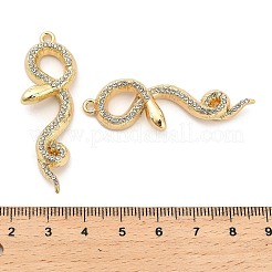 Rack Plating Alloy Pendants with Rhinestone&nbsp;PALLOY-Q005-03G-01B