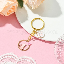 Alloy Enamel Keychain&nbsp;KEYC-FZ00018