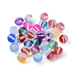 46Pcs 2 Style Synthetic Moonstone Beads&nbsp;G-FS0002-31