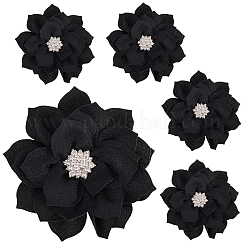 Polyester & Rhinestones Ornament Accessories&nbsp;DIY-WH20063-015A