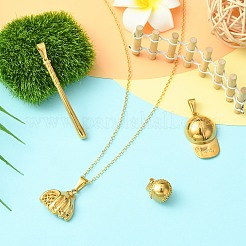4Pcs 4 Styles PVD Vacuum Plating 304 Stainless Steel Pendants&nbsp;STAS-CJ0003-11