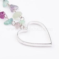 Gemstone beads Pendant Necklaces&nbsp;NJEW-JN01703