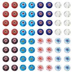 Handmade Millefiori Glass Beads&nbsp;LK-CD0001-002