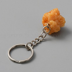 Imitation Food Keychains&nbsp;KEYC-WH0024-21C