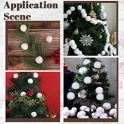 24Pcs Wool Soft Pompom Ball&nbsp;DIY-SC0031-31C-03