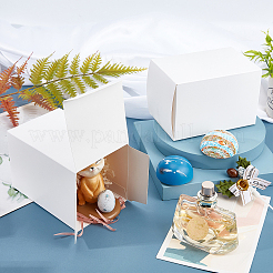 Foldable Creative Kraft Paper Box&nbsp;CON-WH0062-05B