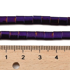 Electroplated Non-magnetic Synthetic Hematite Beads Strands&nbsp;G-G089-B02-05