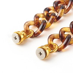 Acrylic Curb Chains Phone Case Chain&nbsp;HJEW-JM00477