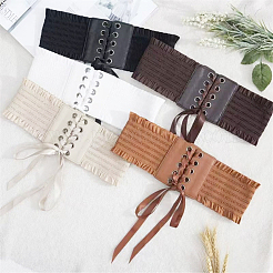 1Pc Imitation Leather Stretch Belts for Women&nbsp;AJEW-CL0002-93A