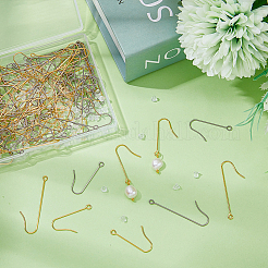 160Pcs 4 Style 316 Surgical Stainless Steel Earring Hooks&nbsp;STAS-DC0011-39