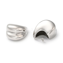 Rack Plating Brass Teardrop Stud Earrings for Women&nbsp;EJEW-Z019-27P