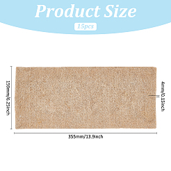 Plant Jute Fibre Grow Mat for Microgreens&nbsp;DIY-WH0678-123
