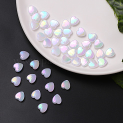 100Pcs Eco-Friendly Transparent Acrylic Beads&nbsp;TACR-YW0001-07H
