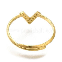 Ion Plating(IP) 304 Stainless Steel Adjustable Ring Components&nbsp;RJEW-U017-26G