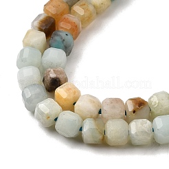Natural Flower Amazonite Beads Strands&nbsp;G-F797-A03-01