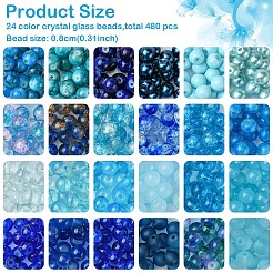 Glass Beads&nbsp;GLAA-YW0003-82