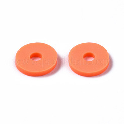 Handmade Polymer Clay Beads&nbsp;CLAY-R067-8.0mm-B12