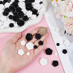 80Pcs 8 Styles Resin Cabochons&nbsp;RESI-PH0002-37