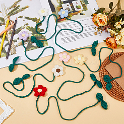 7Pcs 7 Colors Milk Cotton Curtain Tieback&nbsp;DIY-FH0007-50