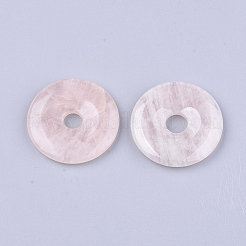 Natural Rose Quartz Pendants&nbsp;G-S349-22E-01