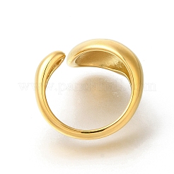 304 Stainless Steel Open Cuff Rings for Women&nbsp;STAS-Z103-03G-05