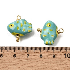 Handmade Porcelain Pendants&nbsp;PR-CBA0027-10G-06