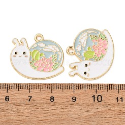 Alloy Enamel Pendants&nbsp;AL-CBA7E34-01E-G